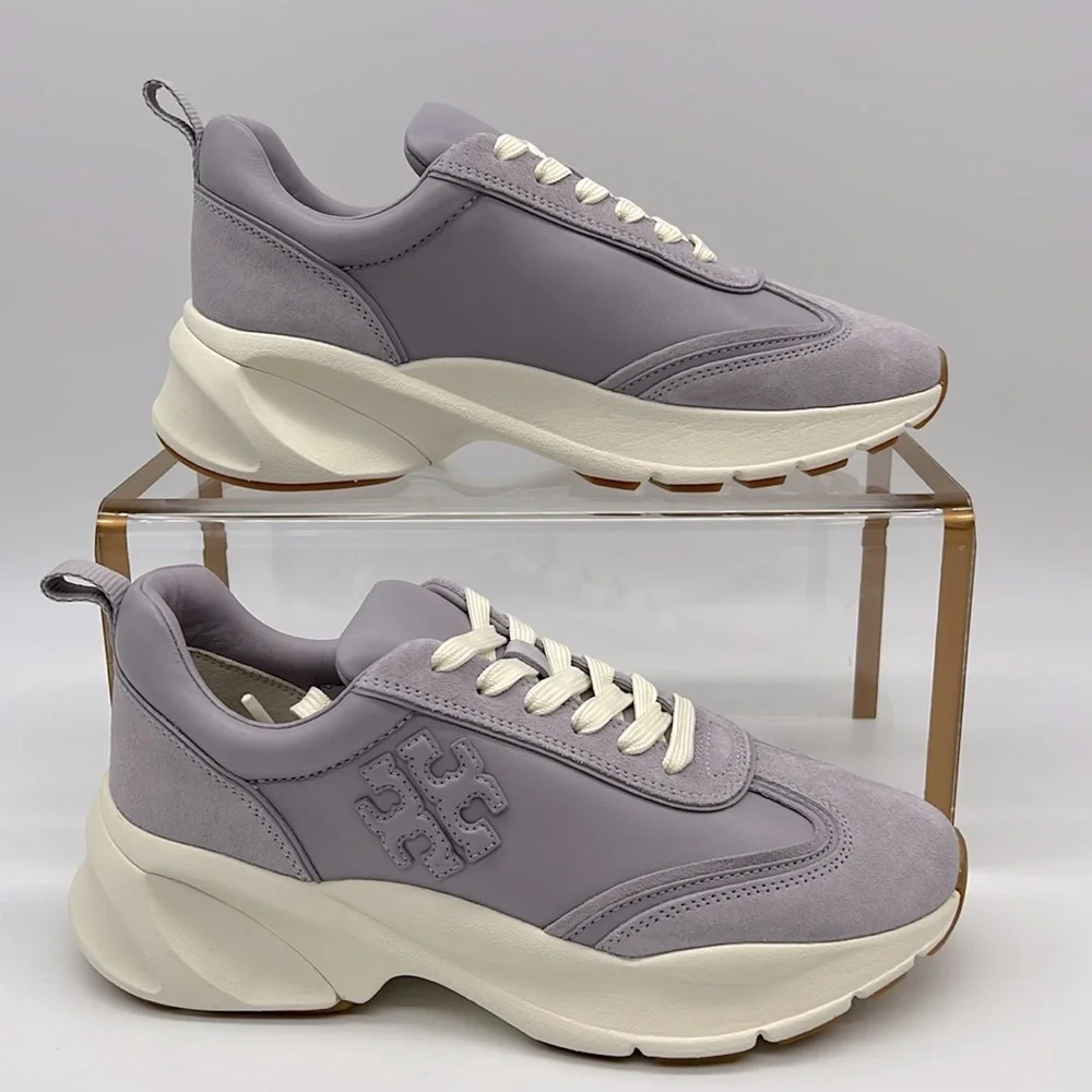 Tory Burch Good Luck Trainer Spring Lavender